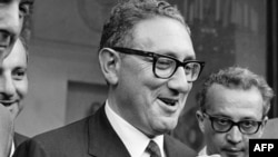 Henry Kissinger, special adviser to U.S. President Richard Nixon on security affairs at the time, pictured in Paris on August 4, 1969.