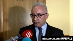 Armenian Deputy Foreign Minister Mnatsakan Safarian (file photo)