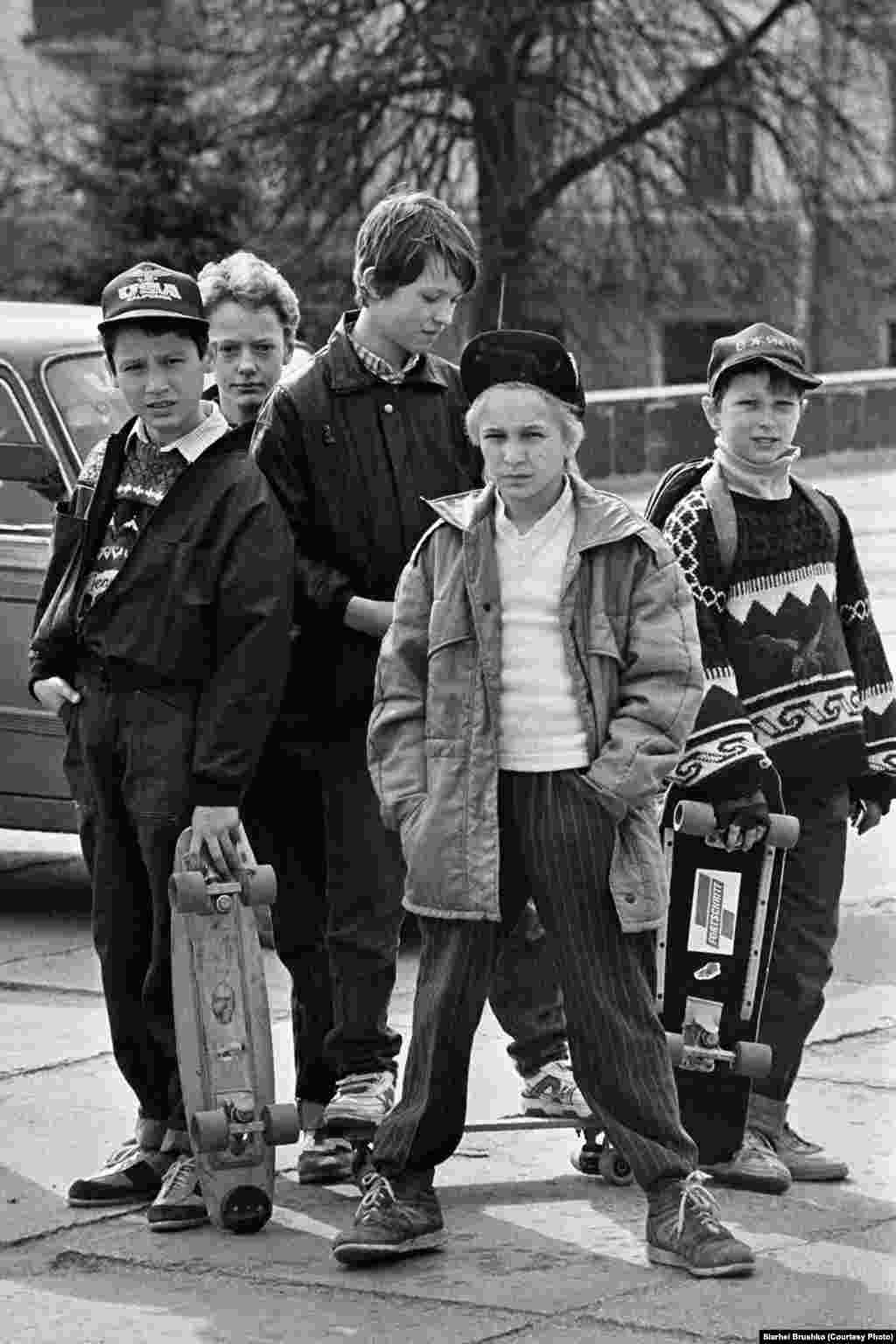 Teenagers, Minsk, 1992