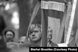 St. Nicholas Day celebration, Brest region, 1996