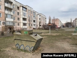 The Eighth Town, a housing district for officers and their families adjacent to Russia's 102nd Military Base in Gyumri.