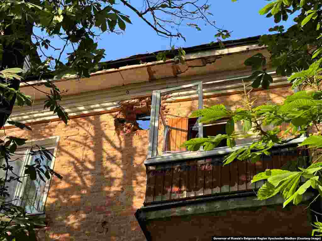 Apparent shelling damage in the Belgorod region Kyiv has denied any involvement in the recent strikes on Russian territory, while simultaneously hinting that more could follow.