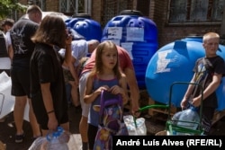 Some 700,000 people in the region have been left without water as a result of the destruction of the Kakhovka dam on June 6.