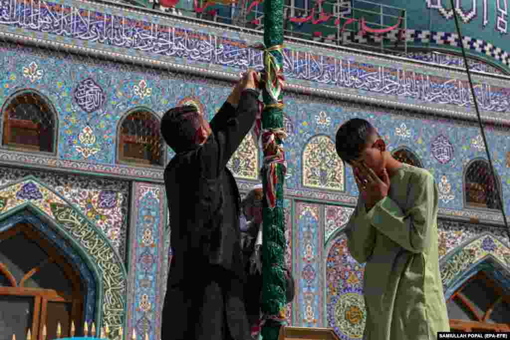 Afghans celebrate in Kabul.&nbsp; Norouz means &quot;new day&quot; in the Persian language. &nbsp;