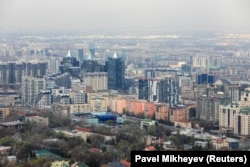 Kazakhstan's largest city and former capital, Almaty, shed its old name, Alma-Ata, after independence, but in Russia the city's official name stayed the same.