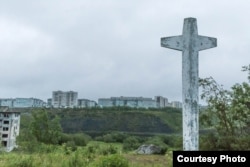 Памятник репрессированным полякам в поселке Рудник возле российской Воркуты. Фото опубликовано на Wikimapia.org в 2018 году