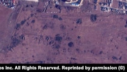 Krasnodar's military airfield as seen in satellite imagery taken on March 3.