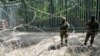 Guards stand along Polish-Belarusian border (file photo)