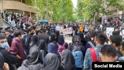 Students in Iran have been protesting the imposition of stricter regimes in many universities. 