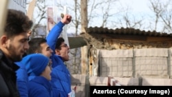 Azerbaijani protesters identifying themselves as environmentalists have blocked a section of the sole road connecting Nagorno-Karabakh to Armenia since December 12