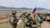 Russian peacekeepers are stationed in Nagorno-Karabakh.