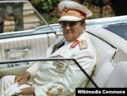 Former Yugoslav leader Josip Broz Tito (1892-1980)