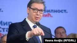 Serbian President Aleksandar Vucic declared victory on April 3: "We will maintain the policy that is important for the Europeans, Russians, and Americans, and that is...military neutrality."