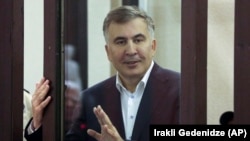 Former Georgian President Mikheil Saakashvili (file photo)