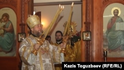 The Russian Orthodox Church in Kazakhstan says it has ended its ties with Constantinople.