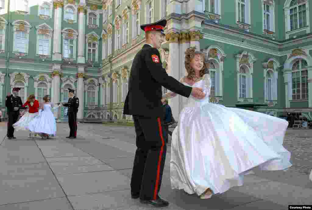 Charities contributed special dresses for the girls, who were one or two years away from leaving the state orphanage system and beginning life on their own. 