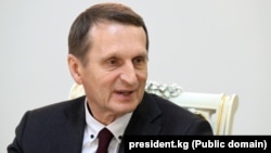 SVR chief Sergei Naryshkin (file photo)