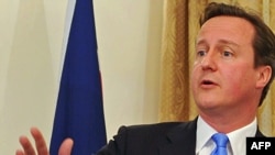 British Prime Minister David Cameron