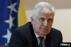 Dragan Covic, the leader of the Bosnian Croat Democratic Union.