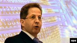 Hans-Georg Maassen, the head of Germany's BfV intelligence agency (file photo). 