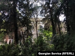 A view of the aging St. Mikheil's Hospital, which will house Breus' "territory of culture."