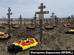 The cemetery was the subject of growing speculation for months, but its existence was first confirmed in December by Vitaly Votanovsky, a local activist and former Russia Air Force officer.