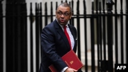 British Home Secretary James Cleverly