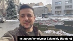 Ukrainian President Volodymyr Zelenskiy currently posts several times a day on Instagram, including occasionally in the Russian language, to share the latest developments about the war.