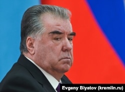 Tajik President Emomali Rahmon