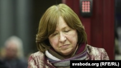 "There is some kind of feeling of hatred in the air and people are being fed by that," says author Svetlana Alexievich.