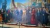 Nazarbaev Featured In 'Largest Post-Soviet Painting'