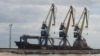 Russian sappers are clearing mines at the port in Mariupol since taking the Sea of Azov port.