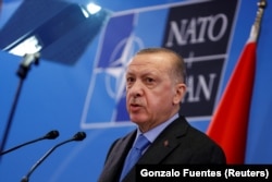 Turkish President Recep Tayyip Erdogan (file photo)