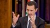 Syrian President Bashar al-Assad speaking during a September 23 interview in Damascus.