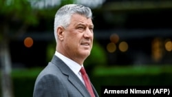 Kosovar President Hashim Thaci (file photo)