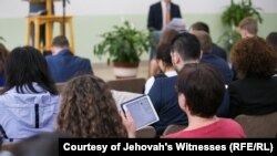 The Jehovah's Witnesses have been under intense pressure since the Russian Supreme Court ruled in 2017 that it was an "extremist" organization. 