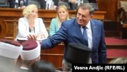 Bosnian Serb leader Milorad Dodik (file photo)