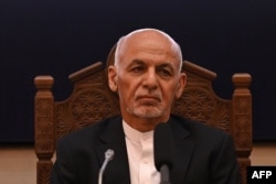 Former Afghan President Ashraf Ghani. (file photo)