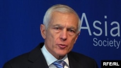 Wesley Clark at the Asia Society in New York on April 7, 2010.