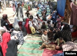 Some of the displaced families have returned to their home provinces, only to find they have nowhere to go, and return to Kabul.