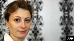 Ukraine-born Alina Treiger, the first woman ordained as a rabbi since World War II.