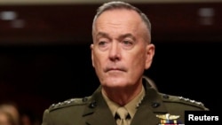 U.S. Chairman of the Joint Chiefs of Staff Joseph Dunford also plans to meet his counterpart, Russian General Valery Gerasimov, in Baku on February 16.