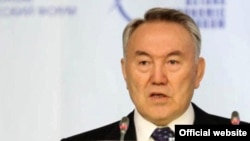 Kazakh President Nursultan Nazarbaev