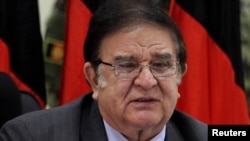 Afghan Defense Minister Abdul Rahim Wardak faced questions over his handling of security.