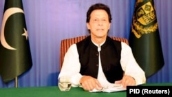 Pakistani Prime Minister Imran Khan has assailed India's decision to cancel planned talks for this week.