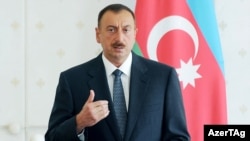 Azerbaijani President Ilham Aliyev (file photo)