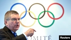 International Olympic Committee President Thomas Bach