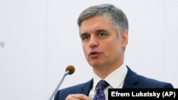 Ukrainian Foreign Minister Vadym Prystayko (file photo)