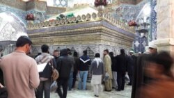 Pilgrims come to the Masumeh shrine in Qom from all over the Muslim world.