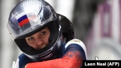 Russian bobsledder Nadezhda Sergeyeva (file photo)